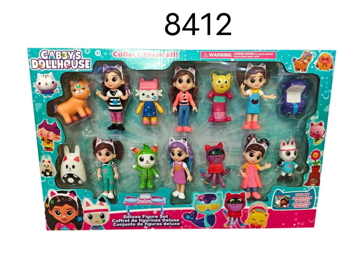 Figurki Gabi 14 szt 7150622