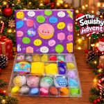 KALENDARZ ADWENTOWY 25 SQUISHY PREZENT ANTYSTRESOWY ŚWIĄTECZNY ZESTAW 8063548
