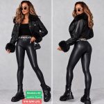 Spodnie skórzane Damskie _ size s-xl _ paczka 12szt_ 1kolor 4945346
