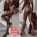 Spodnie skórzane Damskie _ size s-xl _ paczka 12szt_ 1kolor 4945362