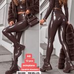 Spodnie skórzane Damskie _ size s-xl _ paczka 12szt_ 1kolor 4945364