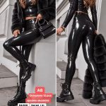 Spodnie skórzane Damskie _ size s-xl _ paczka 12szt_ 1kolor 4945366