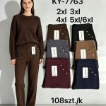 Spodnie Damskie _ Size 2-6xl_ paczka 12szt_mix kolor 4945552