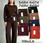 Spodnie Damskie _ Size 5-9xl_ paczka 12szt_mix kolor 4945571
