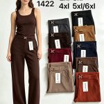 Spodnie Damskie _ Size 2xl-6xl_ paczka 12szt_mix kolor 4945619