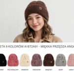 Czapki Damskie _ paczka 12szt _mix kolor 4945740