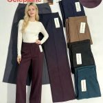 Spodnie Damskie _ Size 2-6xl_ paczka 12szt_mix kolor 4945503