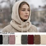 Czapki Damskie _ paczka 12parę _mix kolor 4945701