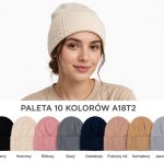 Czapki Damskie _ paczka 12szt _mix kolor 4945721
