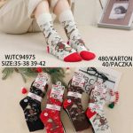 Skarpety DAMSKA.SIZE: 35-42_( 40PAR/PACZKA) KOLOR JAK NA ZDZIĘCIU 8273835