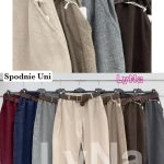 Spodnie Damskie wloskie _size uni_ paczka 6szt_ mix kolor 8273998