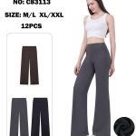 Spodnie Damskie _size m-2xl_ paczka 12szt_ mix kolor 4799228