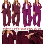 Komplety Damskie wloskie _over size _ paczka 6szt_ mix kolor 4799487