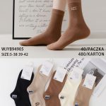 Skarpety DAMSKA .SIZE: 35-42_( 40PAR/PACZKA) KOLOR JAK NA ZDZIĘCIU 7078182