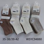 Skarpety DAMSKA .SIZE: 35-42_( 40PAR/PACZKA) KOLOR JAK NA ZDZIĘCIU 7078203