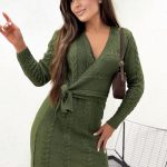 Sukienki Swetry Damskie Tureckie _size uni_ paczka 6szt_1 kolor 8000736
