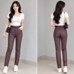 Spodnie skórzane Damskie _size 34-42_ paczka 10szt_ 8000781