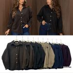 Koszule Damskie wloskie _size uni_ paczka 6szt_ mix kolor 8629473