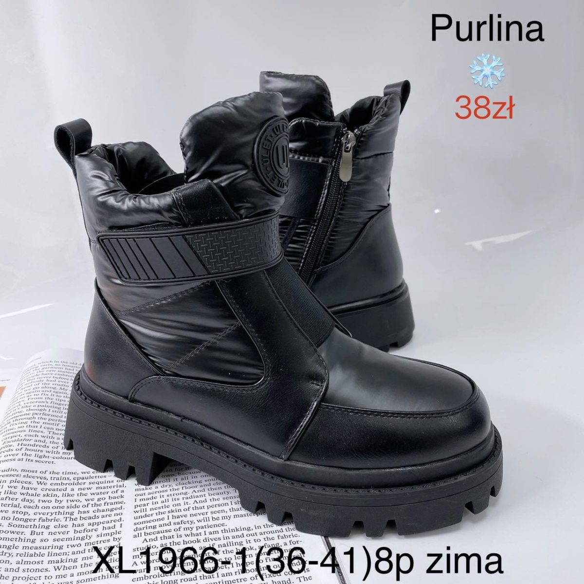 Buty Botki DAMSKIE (36-41_8 par) 8892412