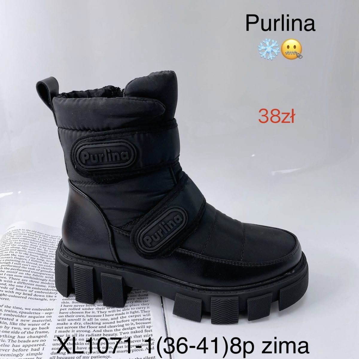 Buty Botki DAMSKIE (36-41_8 par) 8892414