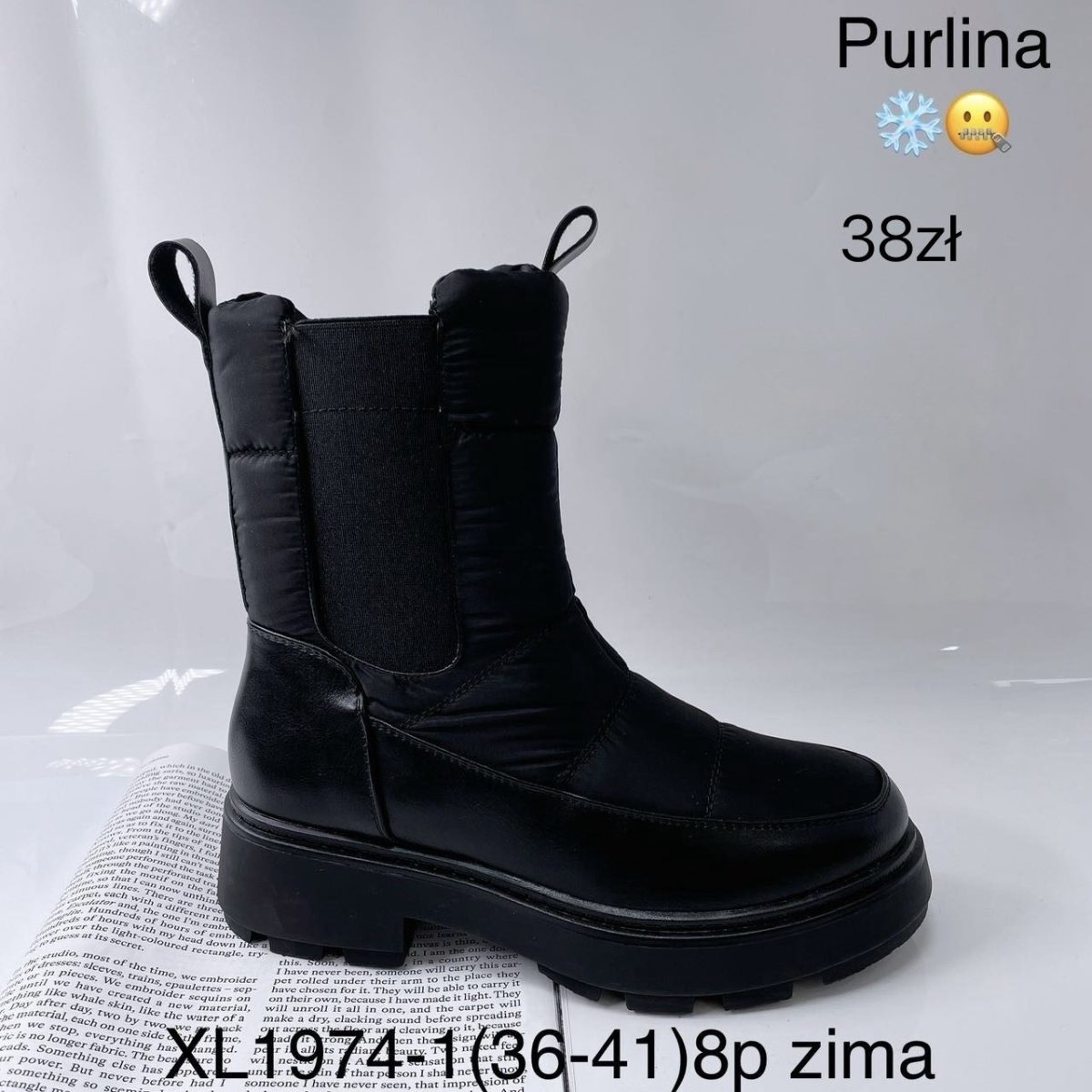 Buty Botki DAMSKIE (36-41_8 par) 8892417