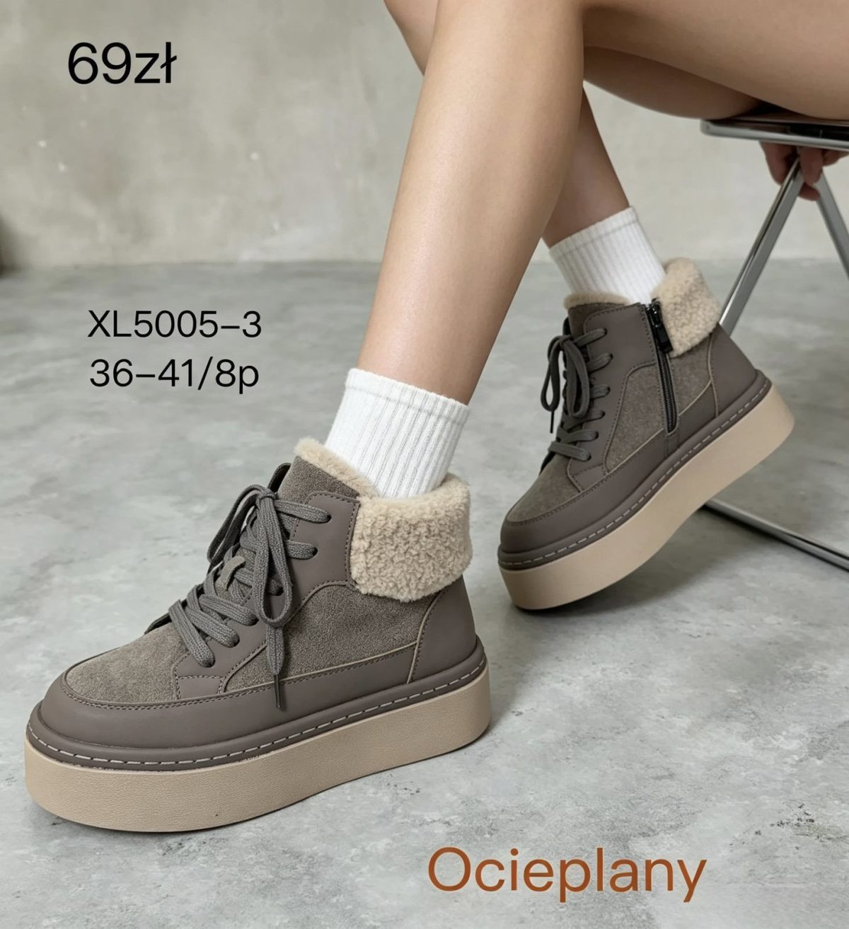 Buty Botki DAMSKIE (36-41_8 par) 1520427