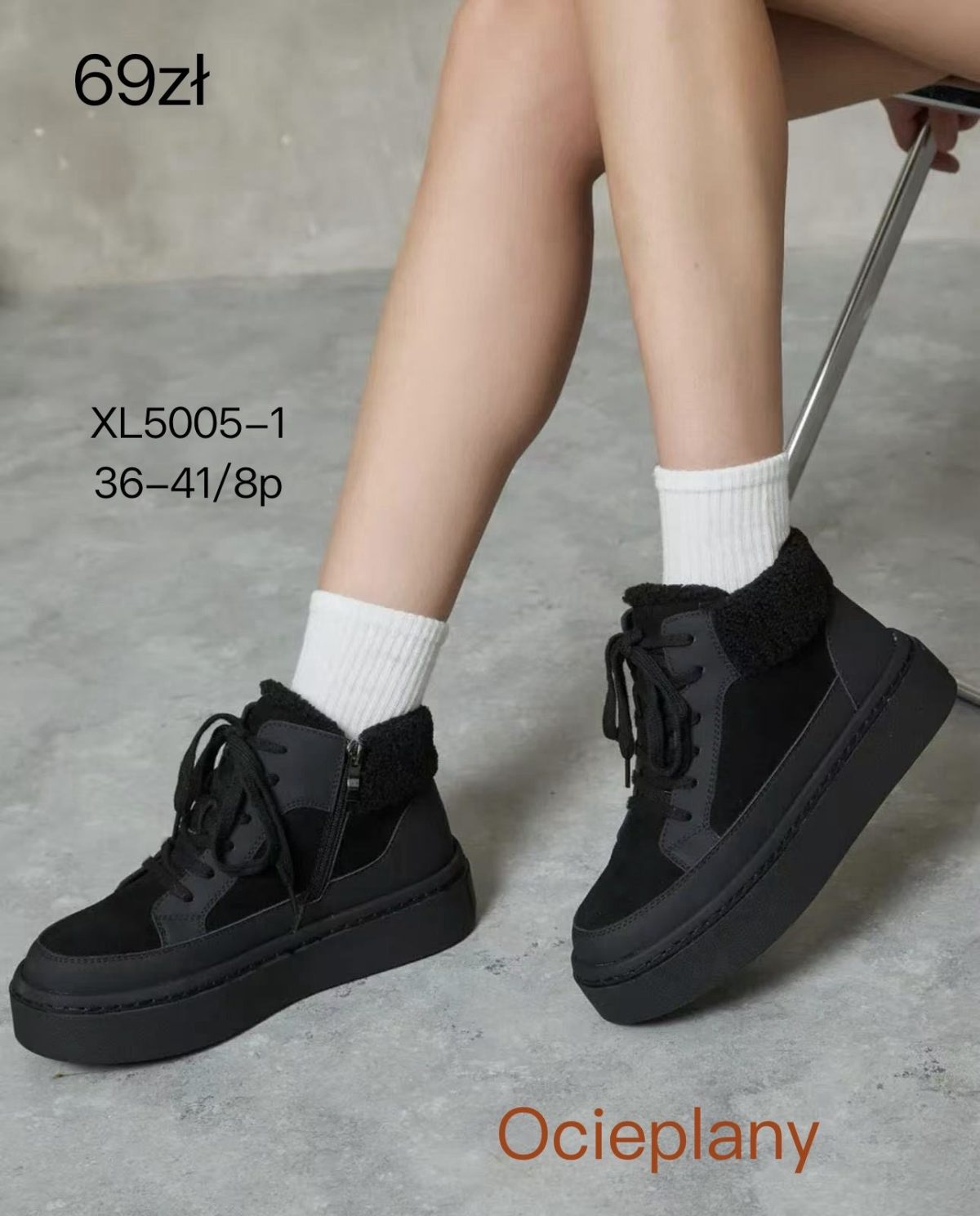 Buty Botki DAMSKIE (36-41_8 par) 1520429