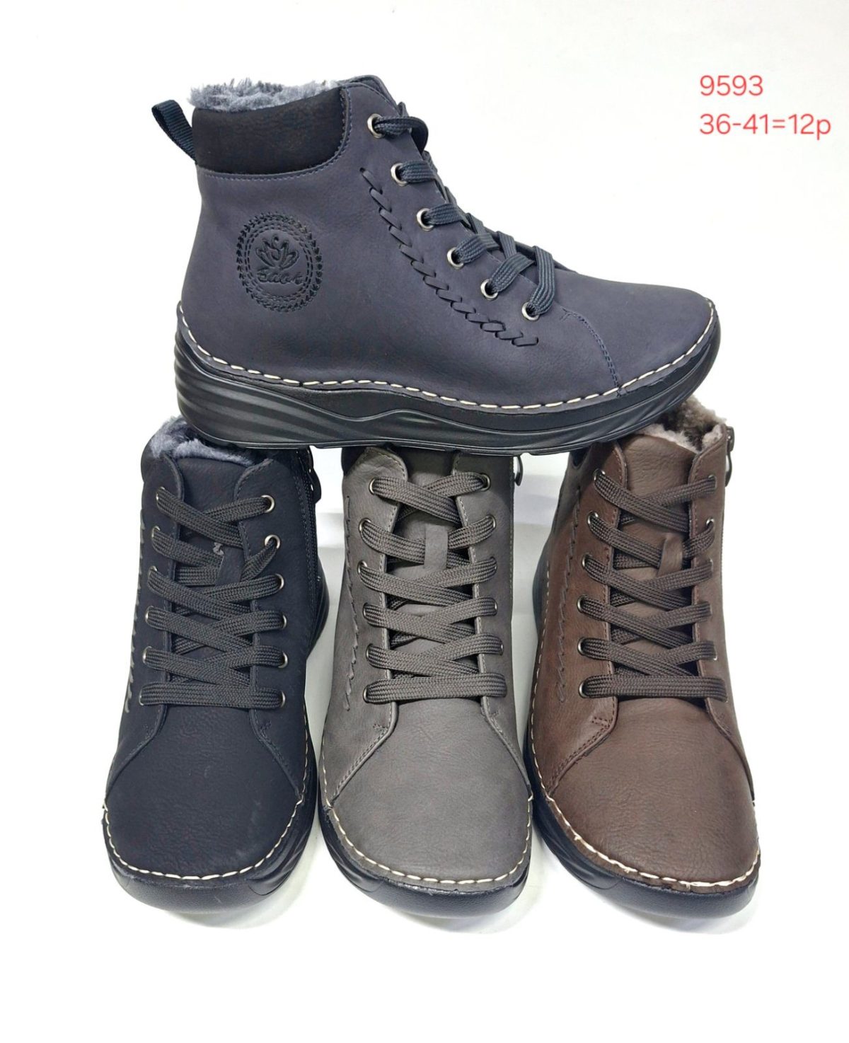 Buty Botki DAMSKIE (36-41_12 par) 1520484