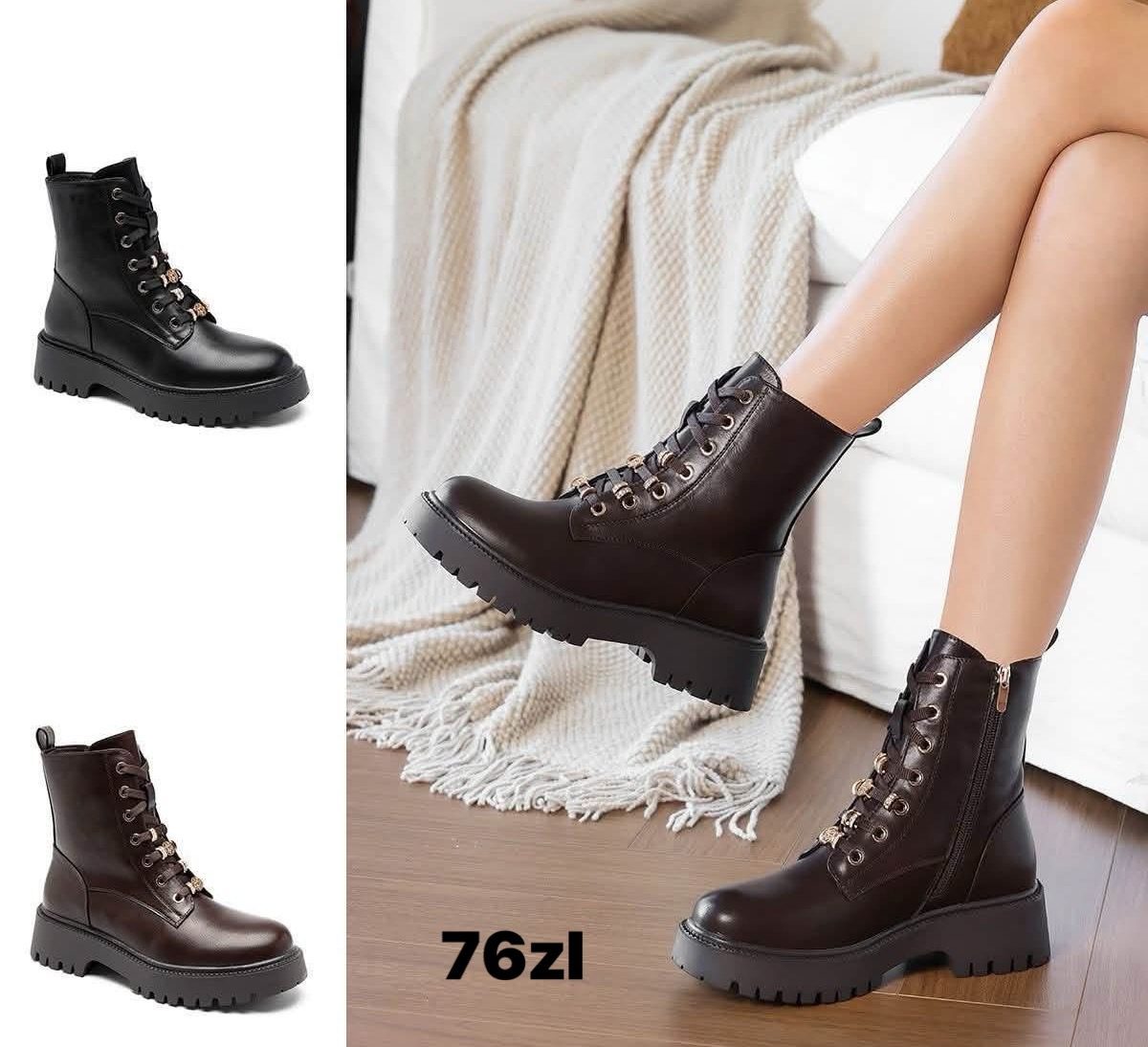 Buty Botki DAMSKIE (36-41_12 par) 1520499