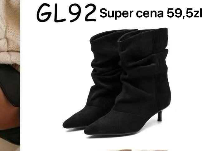 Buty Botki DAMSKIE (36-41_12 par) 1520502
