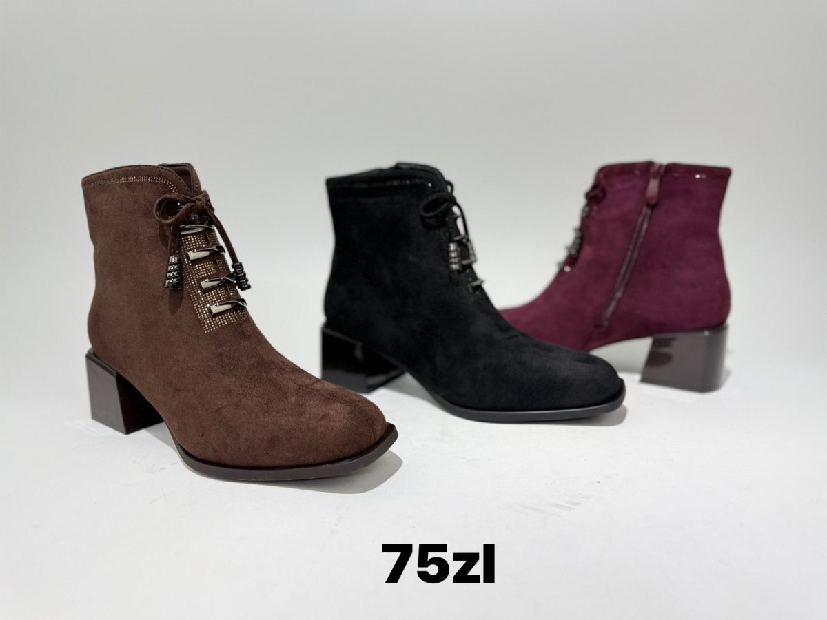 Buty Botki DAMSKIE (36-41_12 par) 1520505