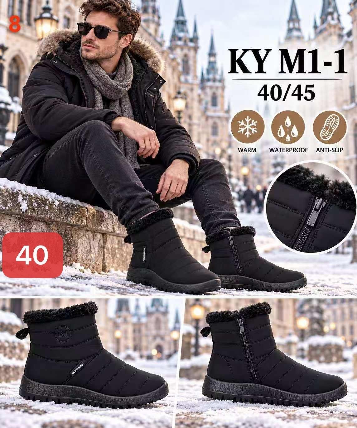 Buty Botki MĘSKIE (40-45_12 par) 1520532