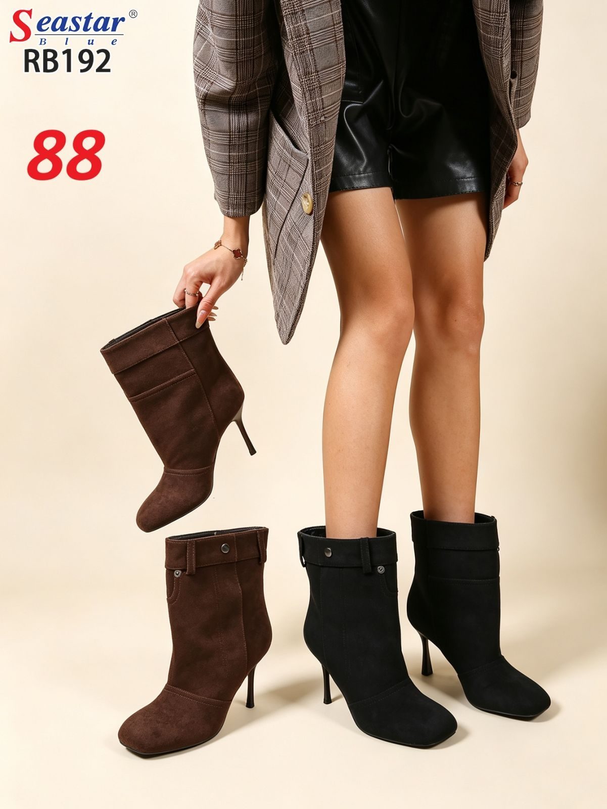 Buty Botki DAMSKIE (36-41_8 par) 9206576