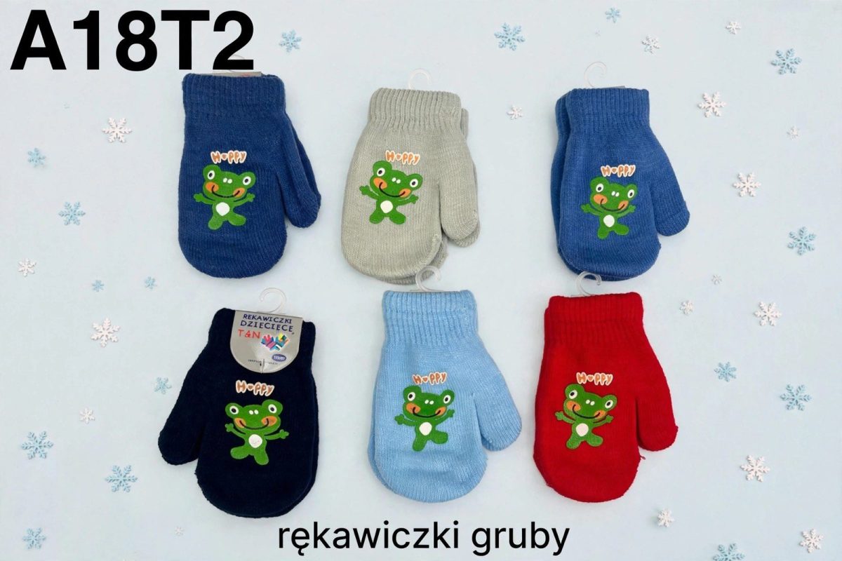 Rękawiczki Dziecięce _ paczka 12parę _mix kolor 7296592
