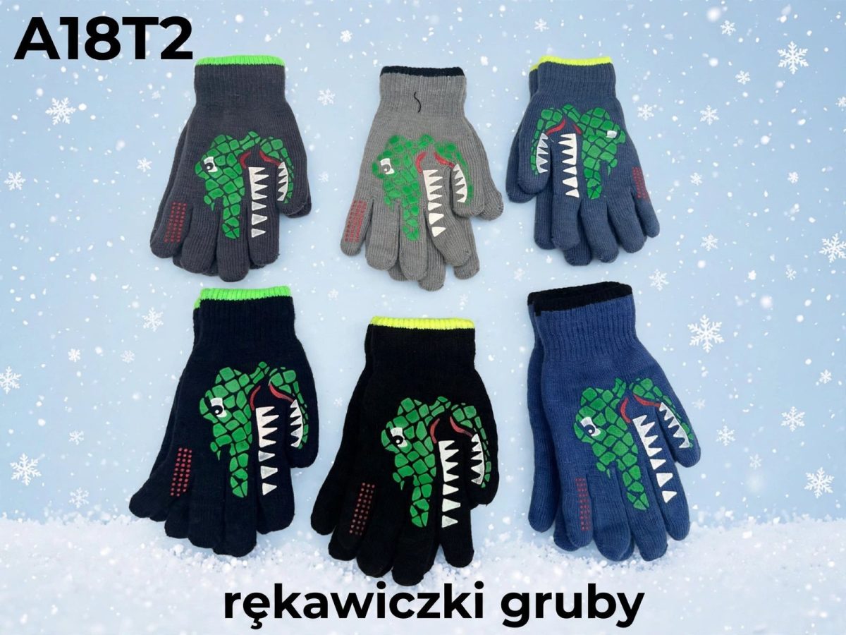 Rękawiczki Dziecięce _ paczka 12parę _mix kolor 7296597