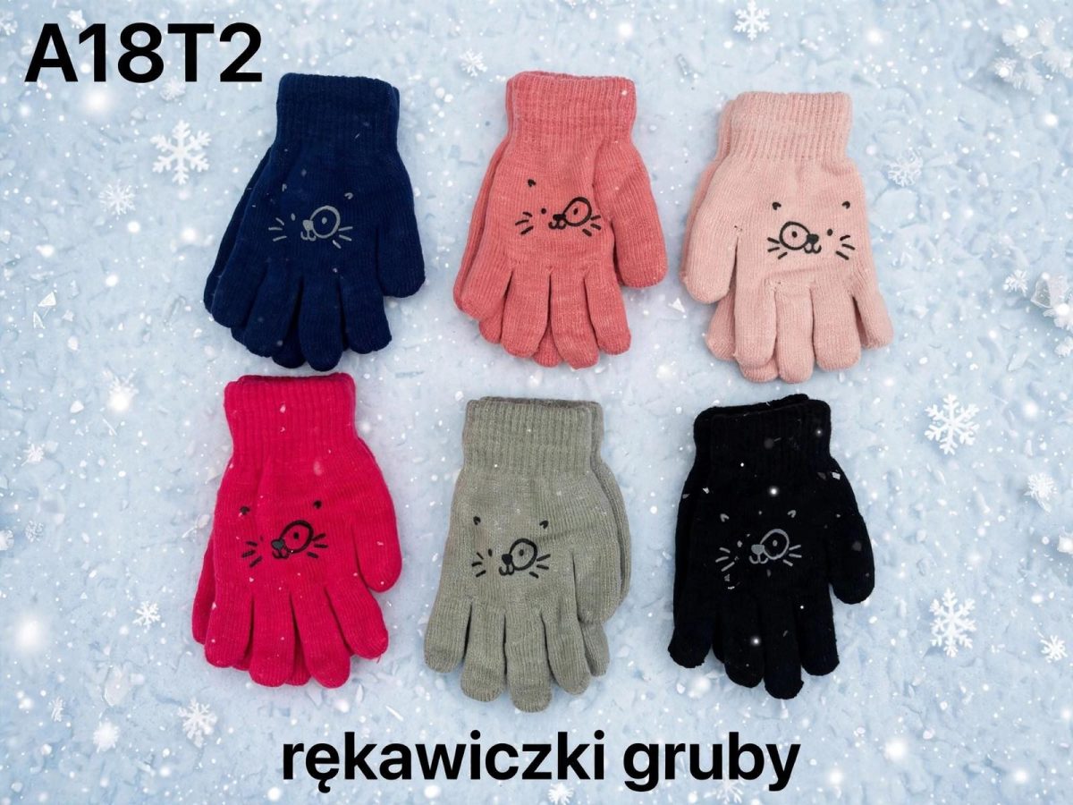 Rękawiczki Dziecięce _ paczka 12parę _mix kolor 7296600