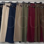 Spodnie Damskie Włoskie _ Size uni_ paczka 6szt _mix kolor 7296939