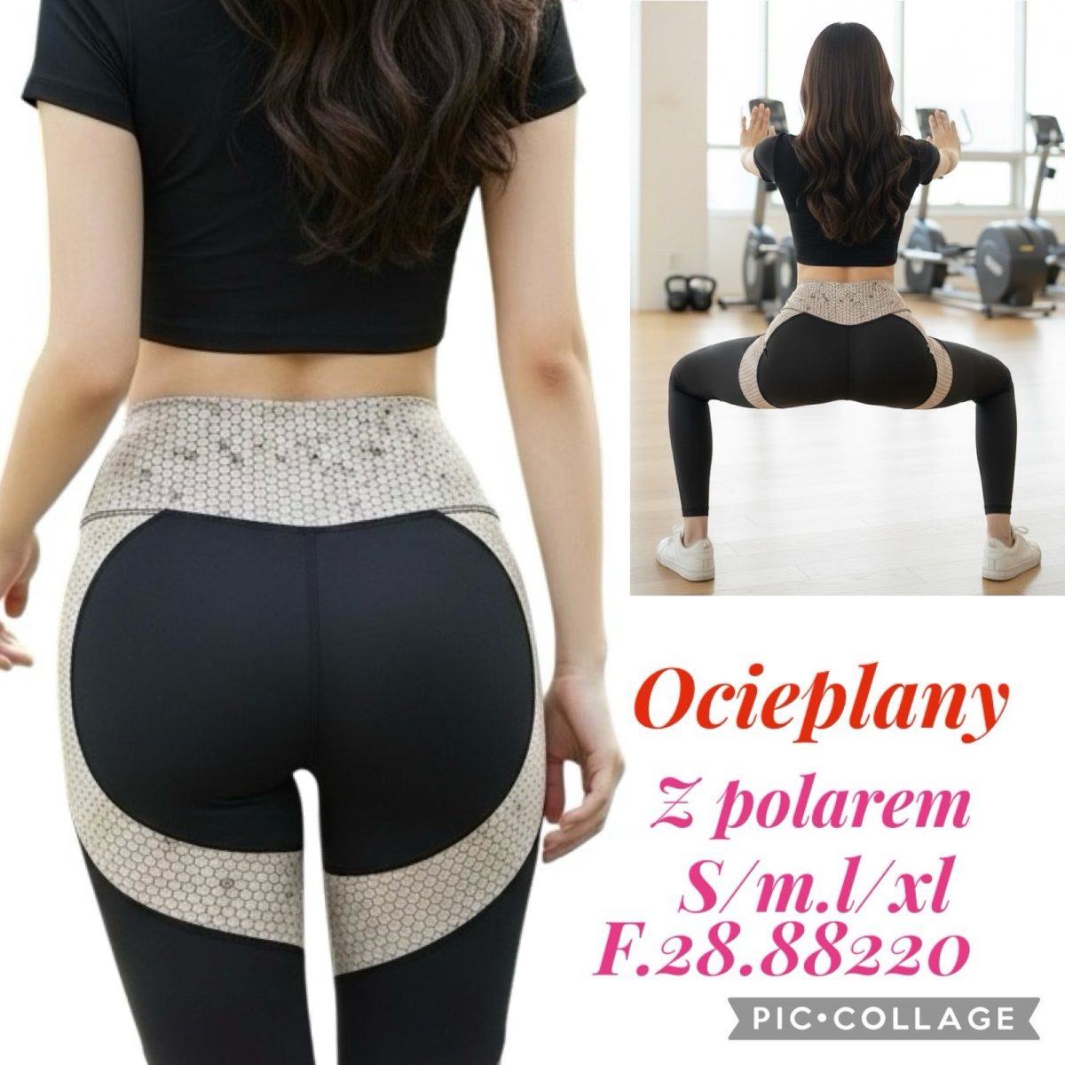 Legginsy/Getry DAMSKA _size s-xl_paczka 12 szt_1kolor 3607097