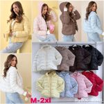 Kurtki Damskie Polskie_ size m-2xl_ paczka 6 szt_ 1 kolor 2251542