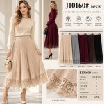 Spódnica długa DAMSKATURECKA _size uni_paczka 6 szt_mixkolor 2251650
