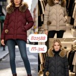 Kurtki Damskie Size m-3xl_ paczka 5szt_1 kolor 2336103