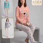 Piżamy DAMSKA TURECKA_size s-2xl_paczka 10 szt_mixkolor 2336200