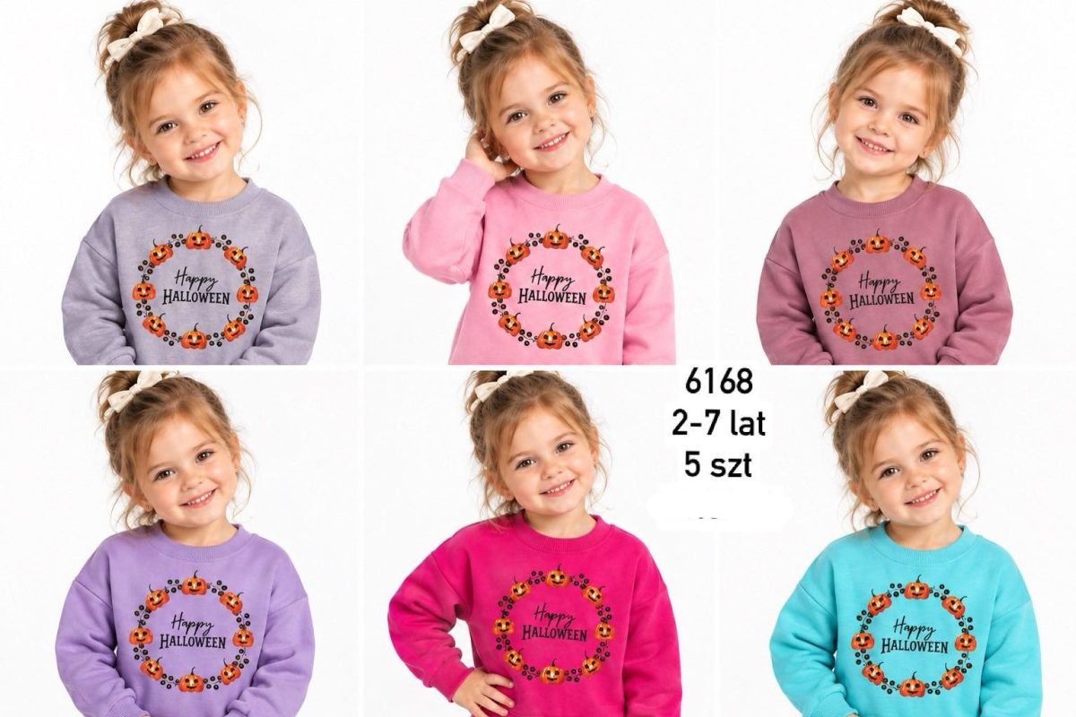 Bluzy DZIECIĘCA size 2-7 LAT_ paczka 5szt _1 kolor 2336234