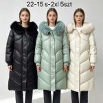 Kurtki DAMSKA _Size s-2xl_ paczka 5szt_1kolor 2336334