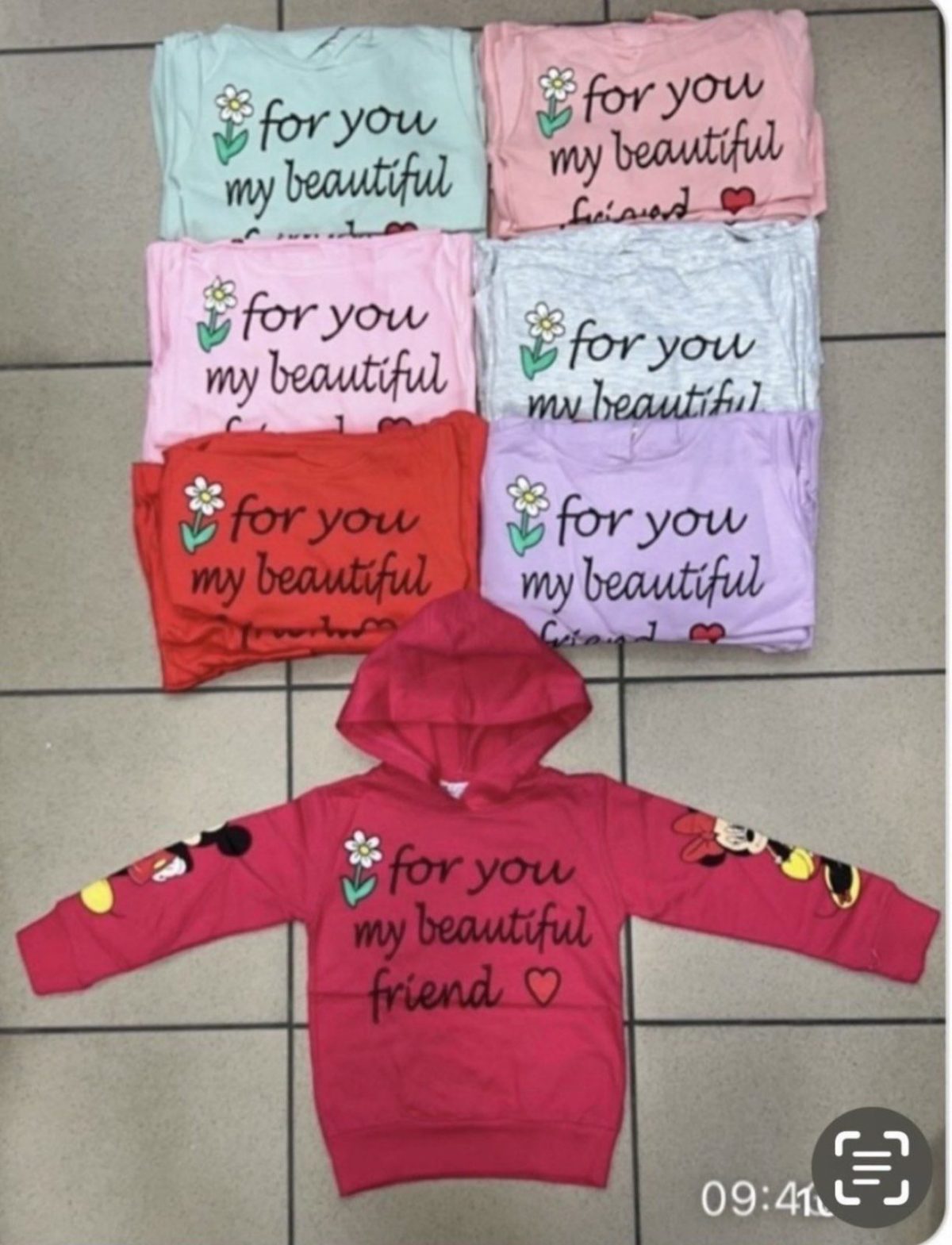 Bluza DZIECIĘCA size 1-4 lat_ paczka 4szt _1 kolor 2336402