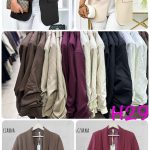 Marynarki Damskie wloskie_size uni_paczka 6szt_mix kolor 2336467
