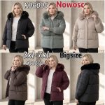Kurtki Damskie Size 3xl-7xl_ paczka 5szt_1kolor 1033808