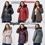 Kurtki Damskie Size 3xl-7xl_ paczka 5szt_1kolor 1033809
