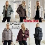 Kurtki Damskie  Size s-2xl_ paczka 5szt_1kolor 1033816