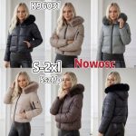 Kurtki Damskie  Size s-2xl_ paczka 5szt_1kolor 1033818